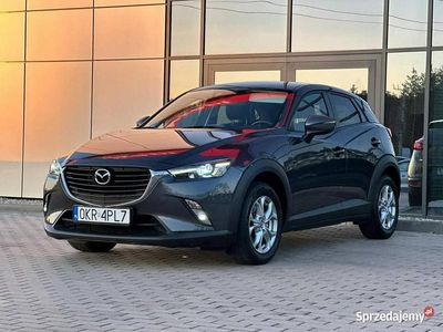 używany Mazda CX-3 LED, Grzane fotele, Climatronic, Tempomat, Alu, GWARANCJA, Bezwypade