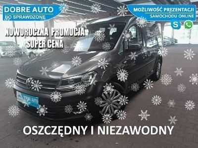 używany VW Caddy 1.4 125 KM Czujniki Cofania, Grzane Fotele, Tempomat