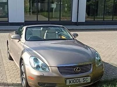 Złoty Używany 2001 Lexus SC430 Kabriolet | 28 900 zł