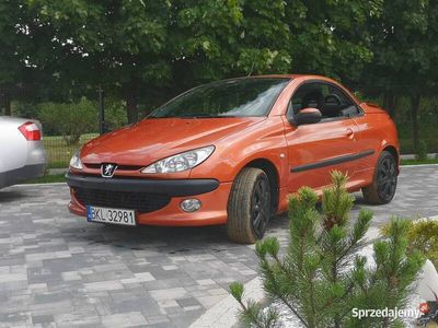 używany Peugeot 206 CC sprowadzony z Niemiec, zarejestrowany.