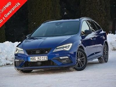 Niebieski Używany 2020 Seat Leon FR Kombi | 61 900 zł (Uczciwa cena)
