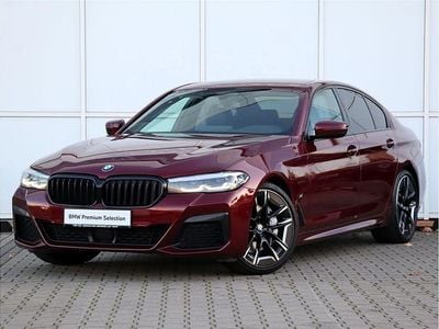Aventurin red iii metallic metalizowany Używany 2022 BMW 530 Shadowline Sedan/Limuzyna | 229 900 zł (Drogi)