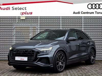 używany Audi Q8 50TDI_286KM_2x_S-Line_Webasto_Panorama_B&O_Kamery360_Hak_FV23%