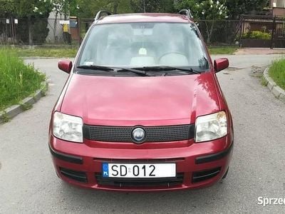 Używany Fiat Panda 2005 Bordowy Hatchback