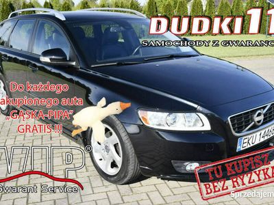 używany Volvo V50 II 1,6Hdi Dudki11 Serwis,Skóry,Klimatronic 2 str.DrivQ,GWARANCJA