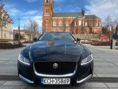 Używany Jaguar XF 180 KM (132 kW) 2018 Czarny Sedan/Limuzyna