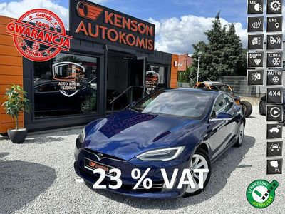 Niebieski Używany 2018 Tesla Model S Hatchback | 109 900 zł