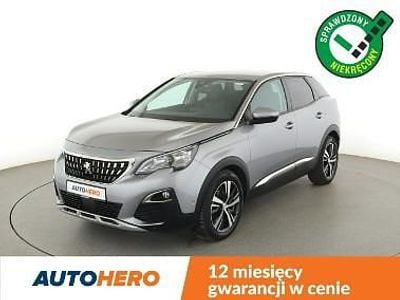 Szary Używany 2018 Peugeot 3008 SUV | 58 600 zł (Uczciwa cena)