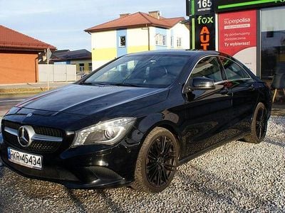 Czarny (metalik) Używany 2014 Mercedes CLA200 Sedan/Limuzyna | 67 700 zł (Uczciwa cena)