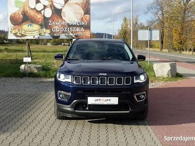 Granatowy Używany 2018 Jeep Compass Limited SUV | 48 800 zł (Dobra cena)