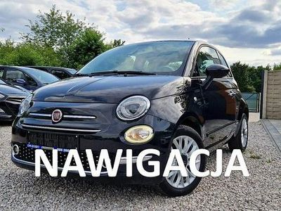 Czarny (metalik) Używany 2017 Fiat 500 Hatchback | 32 900 zł
