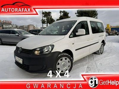 Biały Używany 2014 VW Caddy Maxi Minivan | 38 500 zł