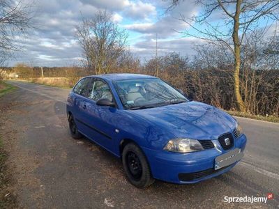 używany Seat Ibiza na łańcuszku, klima, alufelgi, od własciciela