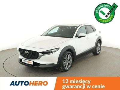 Biały Używany 2021 Mazda CX-30 SUV | 70 900 zł (Dobra cena)