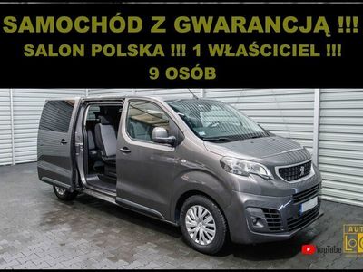 używany Peugeot Traveller 1.5dm 120KM 2019r. 90 000km