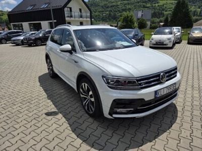 Biały Używany 2018 VW Tiguan R-line SUV | 96 900 zł (Dość drogi)