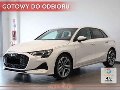 Biały Nowe 2025 Audi A3 Sportback Advanced Hatchback | 146 600 zł (Drogi)