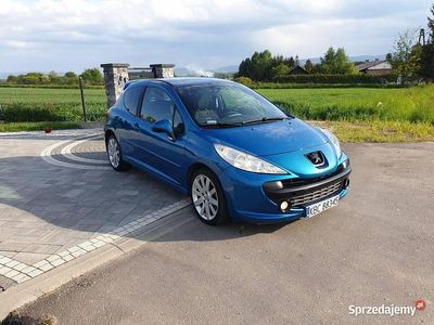Niebieski Używany 2005 Peugeot 207 Hatchback | 7900 zł (Dość drogi)
