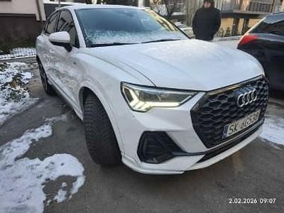 Używany Audi Q3 Sportback 150 KM (110 kW) 2021 Biały SUV