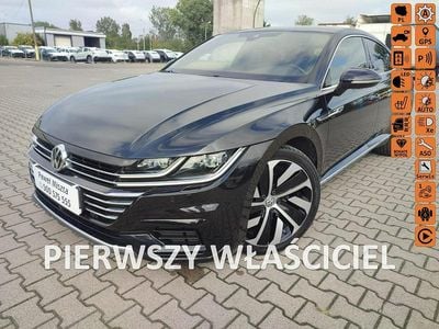 Czarny (metalik) Używany 2020 VW Arteon R-line Sedan/Limuzyna | 126 900 zł (Uczciwa cena)