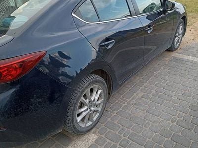 Używany Mazda 3 120 KM (88 kW) 2018 Granatowy Sedan/Limuzyna