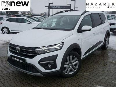 Biały Używany 2022 Dacia Jogger Comfort Minivan | 49 900 zł (Uczciwa cena)
