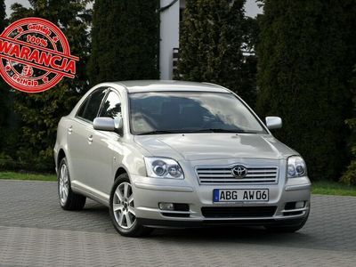 używany Toyota Avensis 1.8i(129KM)*Lift*Czarna*Klimatronik*Welur*Grzane Fotele*Alu…