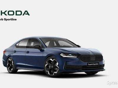 Niebieski Nowe 2026 Skoda Superb SportLine Sedan/Limuzyna | 211 200 zł (Dobra cena)