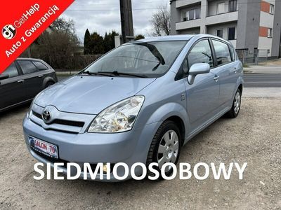 używany Toyota Corolla Verso 1.8 7osób Climatronic Tempomat El szyb…