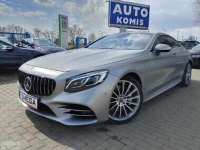 używany Mercedes 560 Klasa S W222Coupe 4Matic Salonowy 1 Właść. VAT 23%