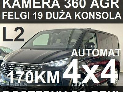 Czarny (metalik) Używany 2024 Ford Tourneo Minivan | 292 740 zł (Uczciwa cena)