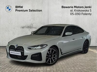 Mineral white metallic metalizowany Używany 2023 BMW 420 Gran Coupé Shadowline Coupe | 199 900 zł (Uczciwa cena)