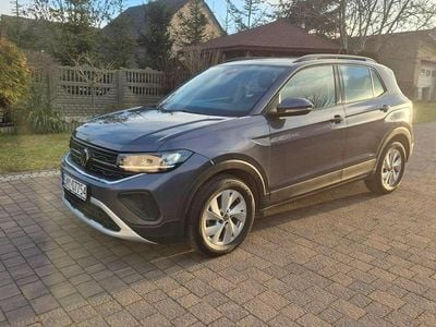 Szary Używany 2024 VW T-Cross SUV | 85 900 zł (Uczciwa cena)