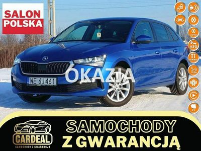 Używany Skoda Scala 110 KM (80 kW) 2022 Niebieski Hatchback