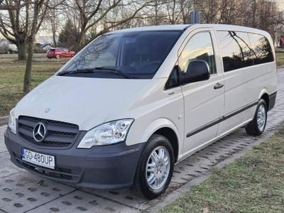 Beżowy Używany 2014 Mercedes Vito Van | 35 000 zł