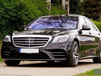 używany Mercedes S560 4dm 469KM 2017r. 110 000km