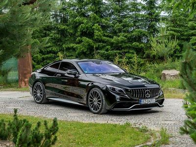 Czarny Używany 2014 Mercedes 500 Coupe | 234 777 zł