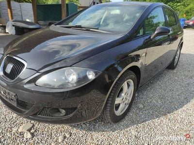 Czarny Używany 2008 Seat Leon Hatchback | 11 600 zł