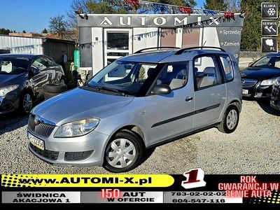 Srebrny (metalik, perła) Używany 2012 Skoda Roomster Minivan | 17 900 zł