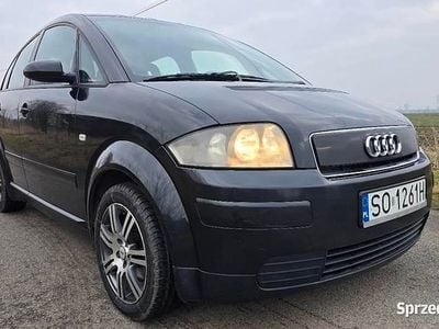 Czarny Używany 2002 Audi A2 Hatchback | 8500 zł