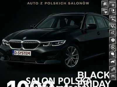 Czarny Używany 2021 BMW 318 Sport Line Kombi | 65 444 zł