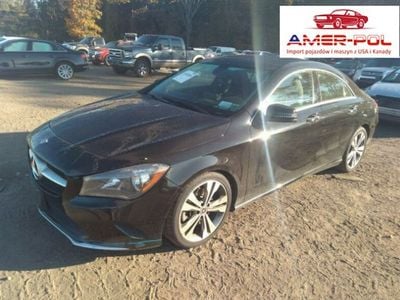 Używany Mercedes CLA250 208 KM (152 kW) 2018 Czarny Sedan/Limuzyna