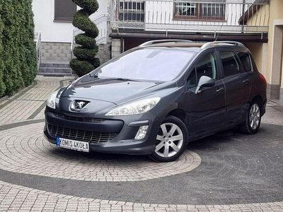 Szary (metalik) Używany 2008 Peugeot 308 SW Kombi | 12 900 zł (Drogi)