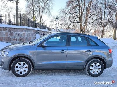 używany Audi Q3 2.0tdi 140km 103tys km 2014r Kamera czujniki cofania hak