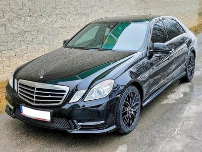 Używany Mercedes E350 306 KM (225 kW) 2012 Czarny (metalik) Sedan/Limuzyna