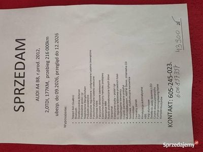 używany Audi A4 