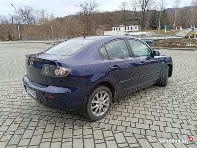 Używany Mazda 3 2008 Granatowy Sedan/Limuzyna