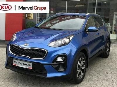 Niebieski (metalik) Używany 2018 Kia Sportage SUV | 86 790 zł (Dość drogi)