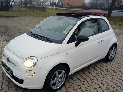 Biały Używany 2013 Fiat 500 Kabriolet | 17 500 zł (Dobra cena)