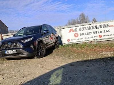 Niebieski Używany 2021 Toyota RAV4 Hybrid SUV | 119 900 zł (Uczciwa cena)